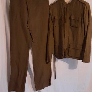 Joseph pantsuit women's size 38